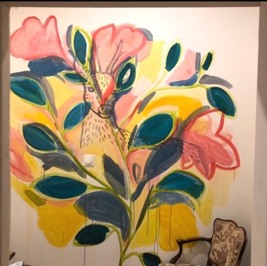 Peinture-fresque murale