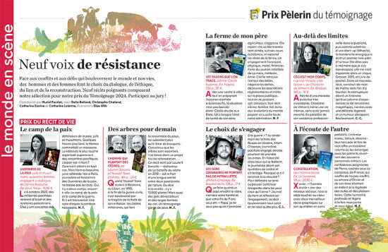 Illustration for Le Pèlerin Magazine