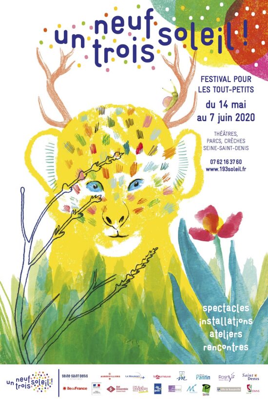 Illustration pour l'affiche Festival Un neuf trois Soleil !