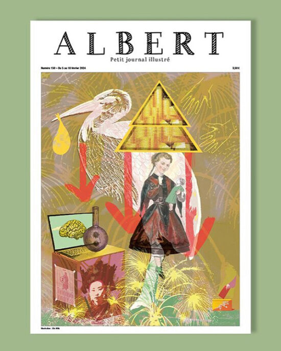 Cover Illustration for Albert