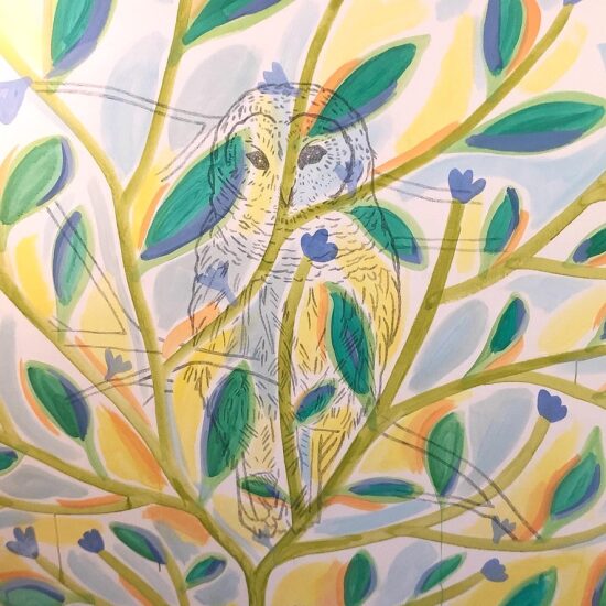 Peinture-fresque murale