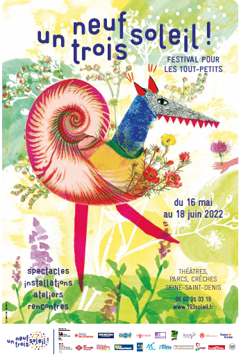 Illustration pour l'affiche Festival Un neuf trois Soleil !
