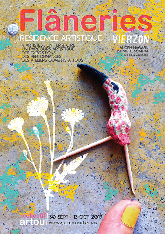 Design et Création Affiche "Flâneries"