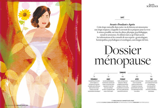 Illustration for Femme Majuscule