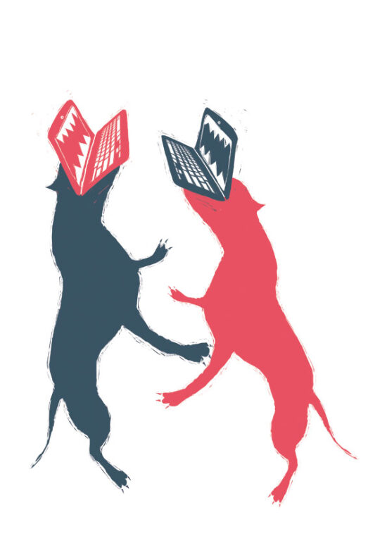 Series of illustrations for the newspaper "Secouez-vous les idées" // CESEP
