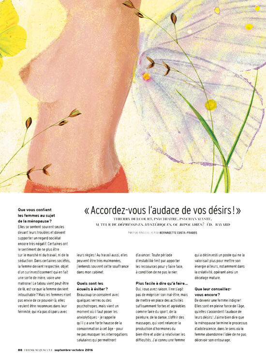 Illustration for Femme Majuscule