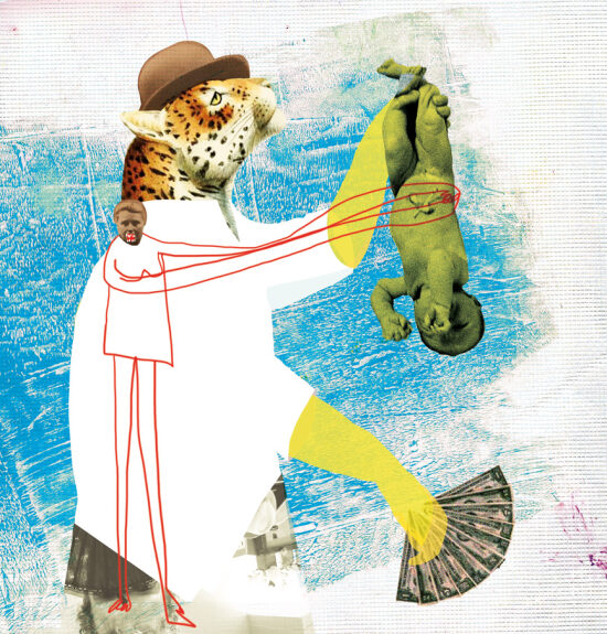 Illustration for the Newspaper Kaïros