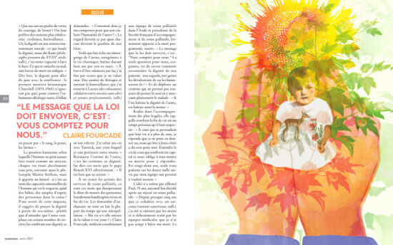 Illustration Panorama magazine