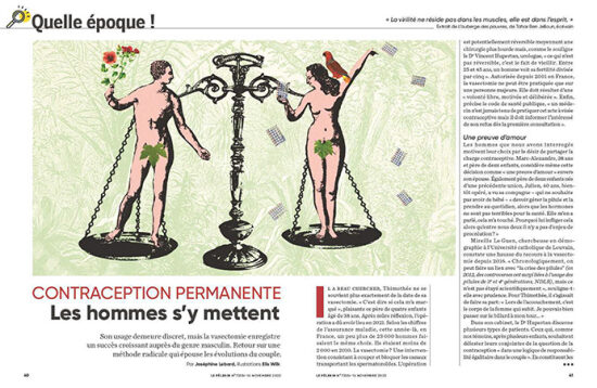 Illustration for Le Pèlerin Magazine