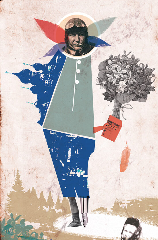 Illustration for the french literary magazine Décapage