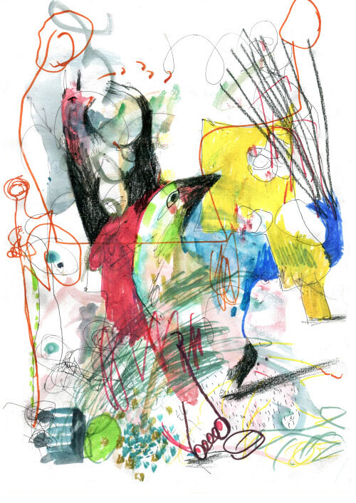 Dessin à 4 mains